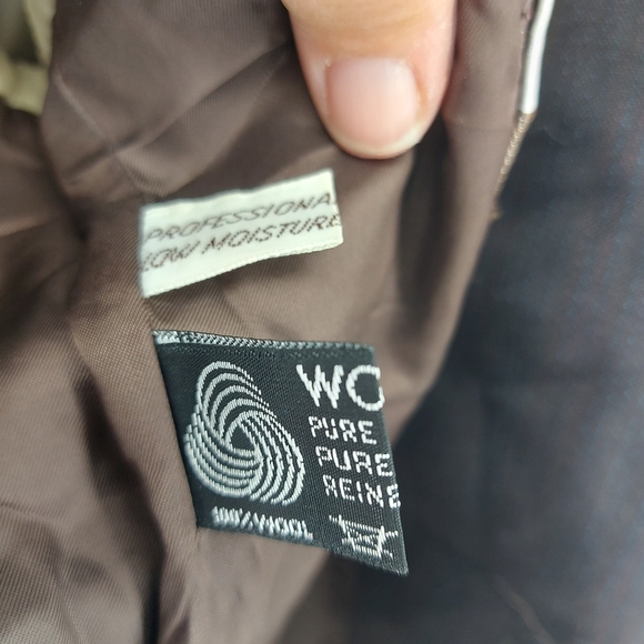 Yves Saint Laurent Wool Blazer Brown 44 Regular - Picture 8 of 14